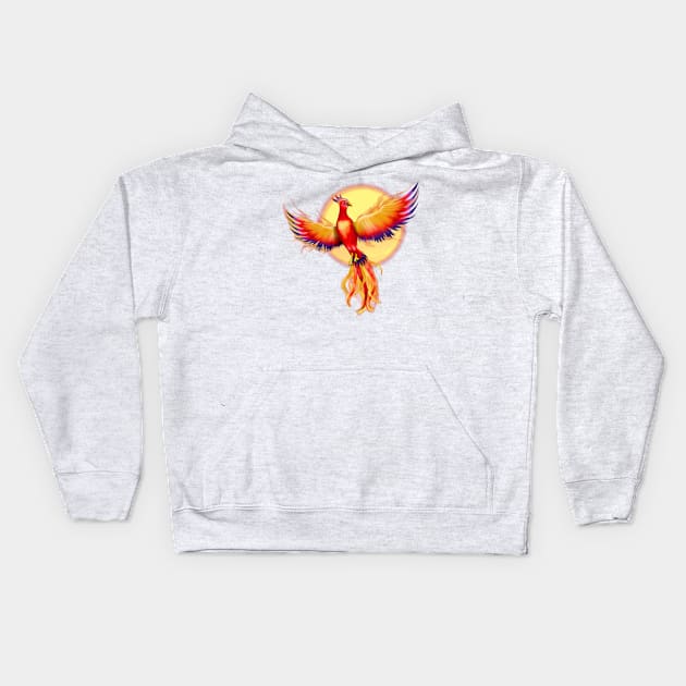 Phoenix Kids Hoodie by SpiceTree